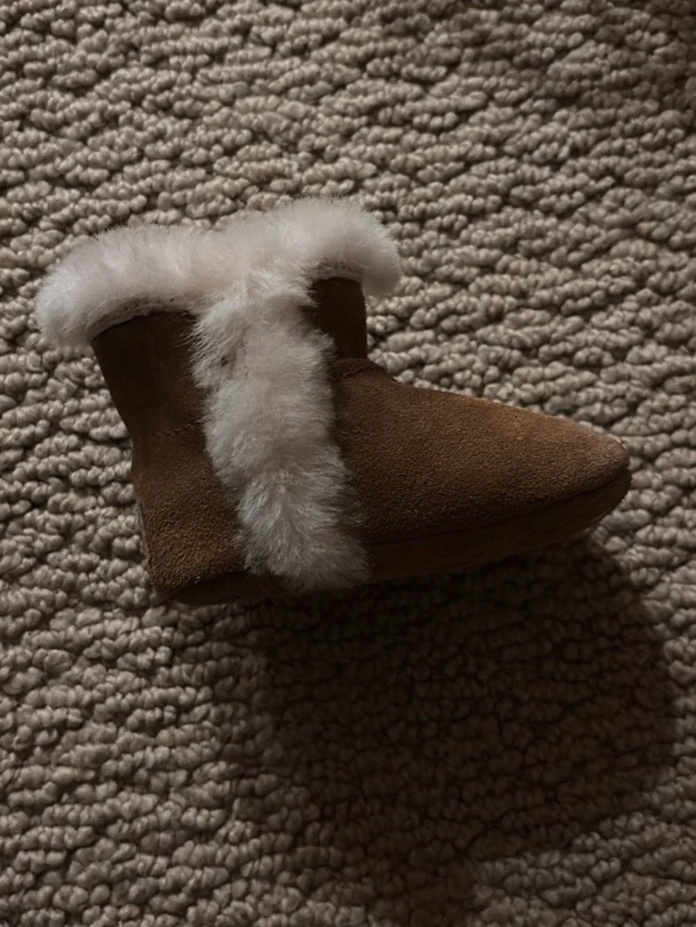 UGG Chestnut Brown Shearling Baby Bootie